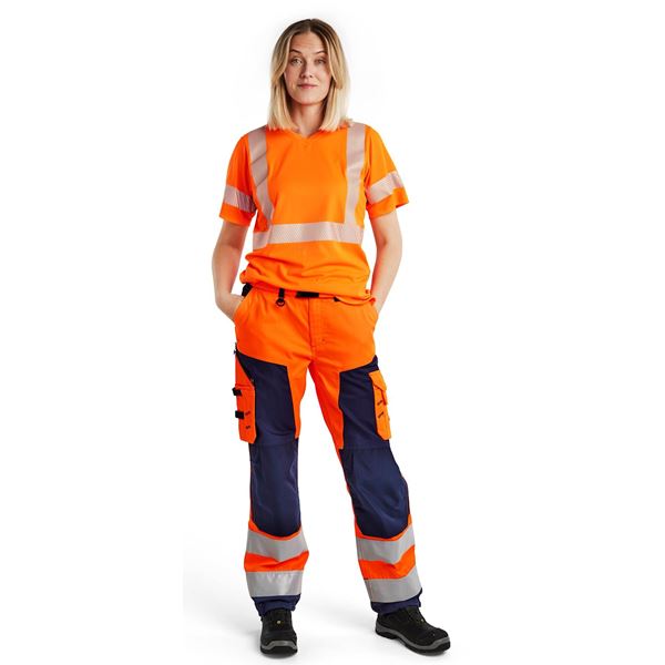 Blaklader 7155 Womens High Vis Trousers