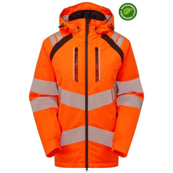 Pulsar Life LFE919 High Vis Orange Insulated Jacket