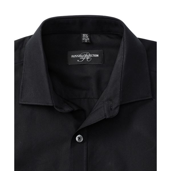 Russell 961M Short Sleeve Fitted Stretch Shirt