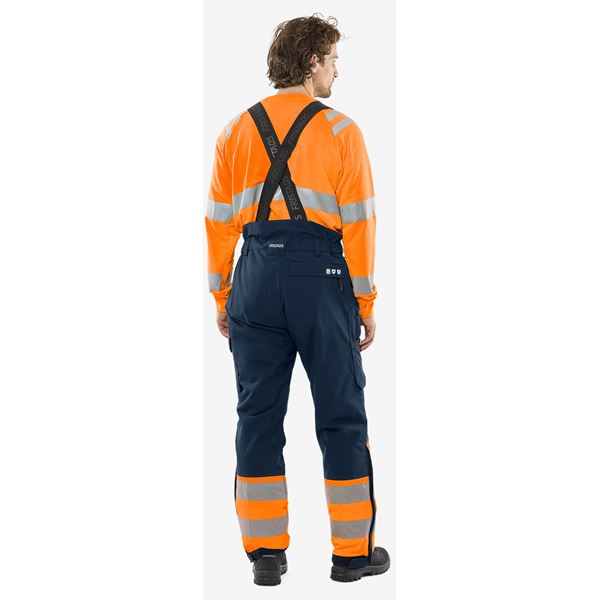 Fristads 2681 High vis Green Stretch Winter Trousers
