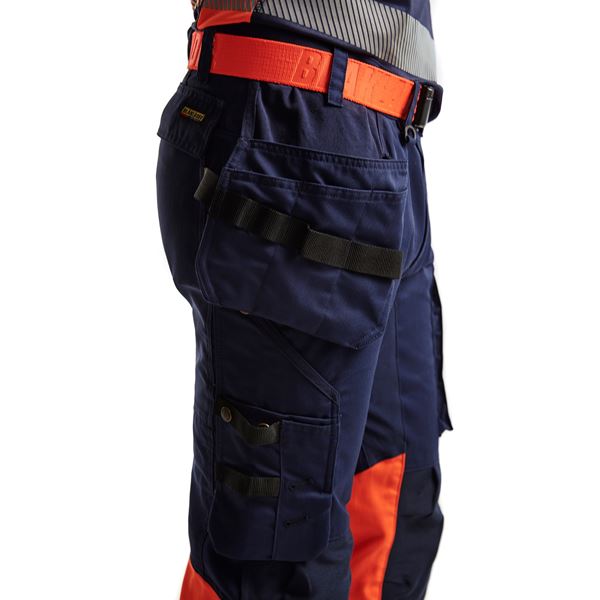 Blaklader 1558 High Vis Stretch Trousers