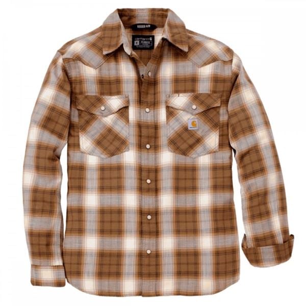 Carhartt Snap-front Plaid Shirt