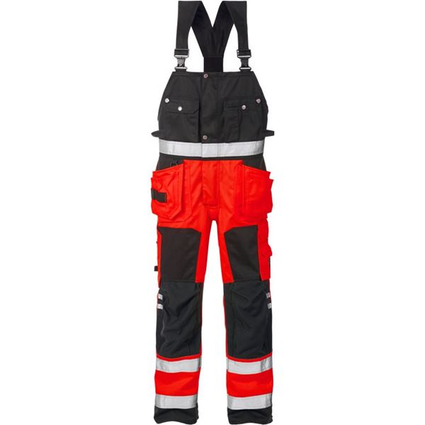 Fristads High Vis Bib & Brace Overalls 1014