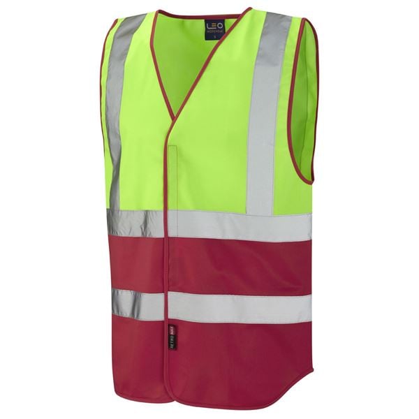 Leo Pilton W05 Coloured Reflective Waistcoat