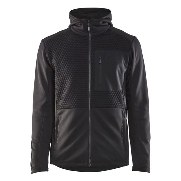 Blaklader 3540 Black Zipped Hoodie