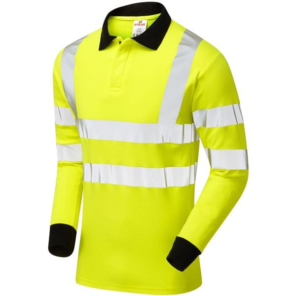 Pulsar PARC21 High Vis Yellow FR AST ARC Polo Shirt
