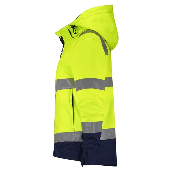 Dassy Malaga Womens High Vis Soft Shell Jacket