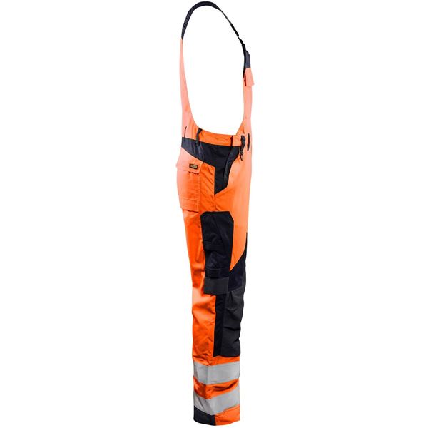 Blaklader 2889 Orange High Vis Multinorm Bib & Brace Overalls