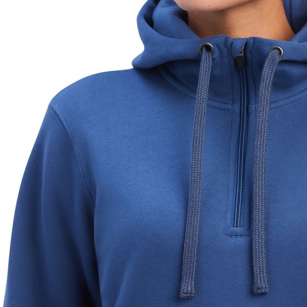 Ariat Womens Rebar Half Zip Hoodie