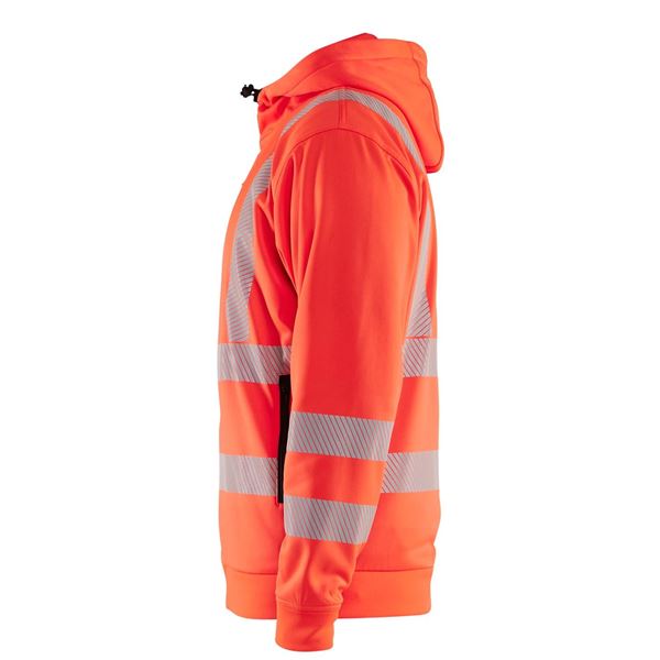 Blaklader 3565 High Vis Full Zip Hoodie