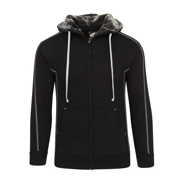 Orn 1285 Crane Fur-Lined Hoodie