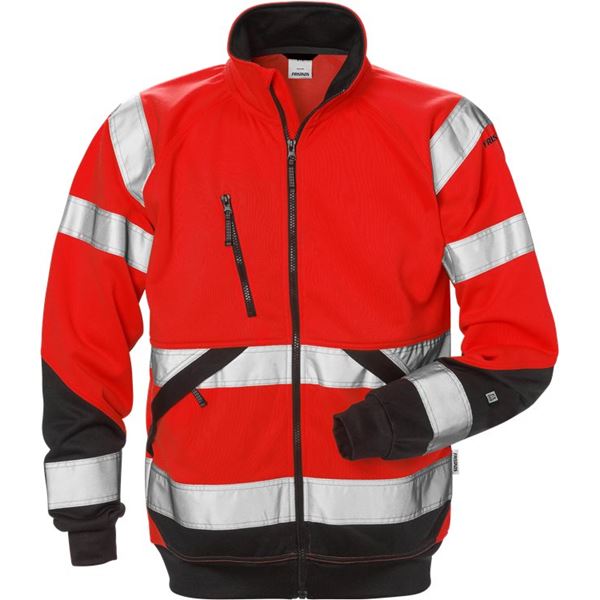 Fristads 7426 High Vis Sweat Jacket