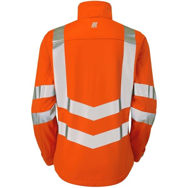 Pulsar PR707 Womens High Vis Orange Soft Shell Jacket
