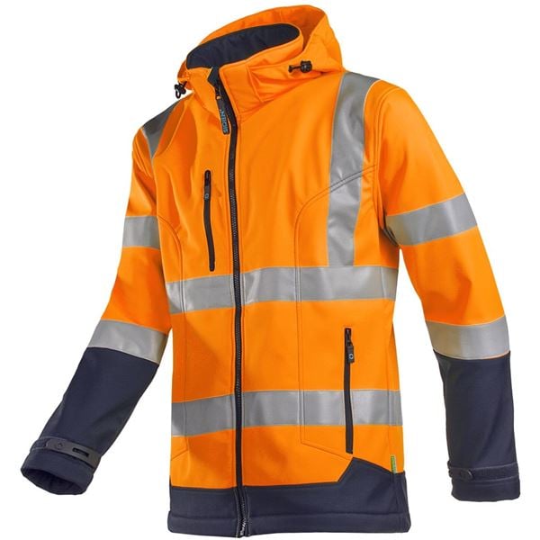 Sioen Fuller 9933 Soft Shell High Vis Orange Jacket