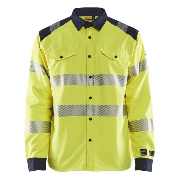 Blaklader 3239 Multinorm High Vis Yellow Shirt