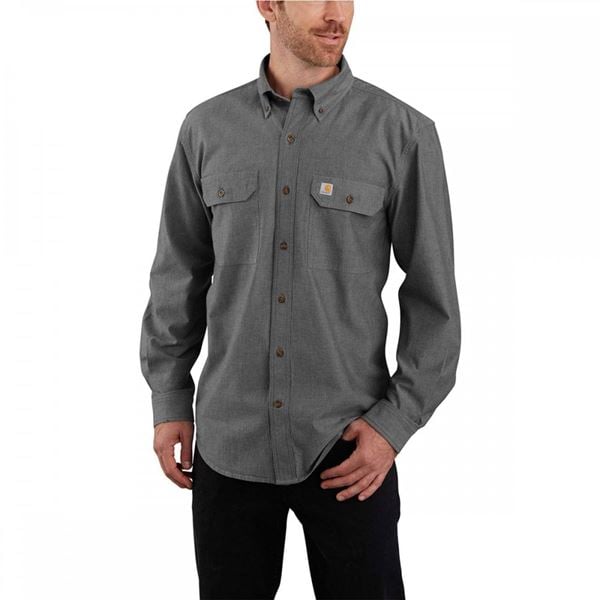 Carhartt Men's Long Sleeve Loose Fit Chambray Shirt