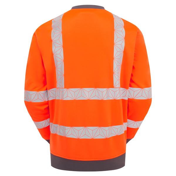 Pulsar RCT807 React High Vis Orange Sweatshirt 
