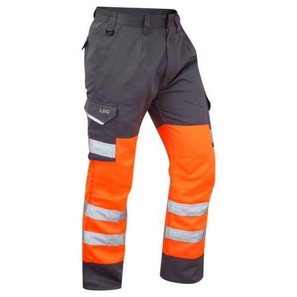 Leo CT01 Bideford High Vis Cargo Trouser
