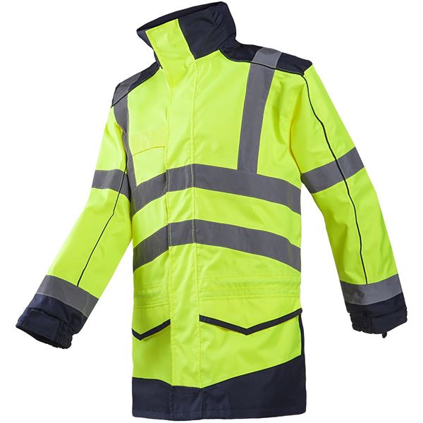 Sioen 166A Anfield High Vis Yellow Jacket