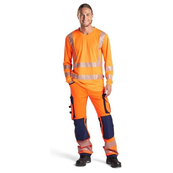 Blaklader 3385 High Vis UV Long Sleeve T-shirt 