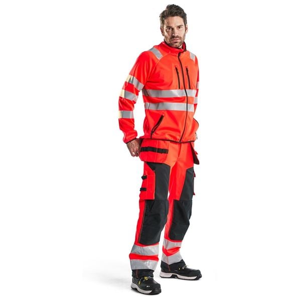 Blaklader 1567 High Vis Soft Shell Trouser
