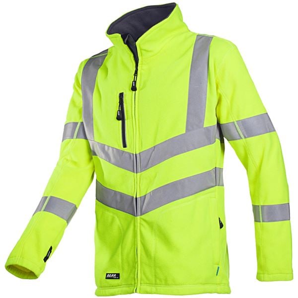 Mowett 712 High Vis Yellow Fleece Jacket