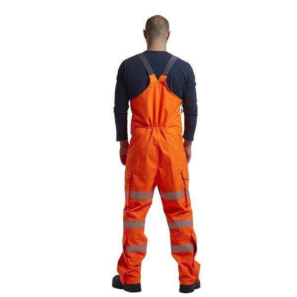 Leo BB01 Northam Waterproof High Vis Bib & Brace