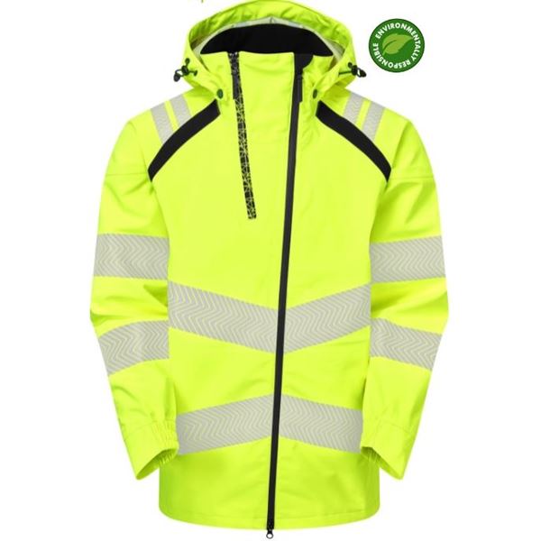 Pulsar Life LFE909 Waterproof High Vis Yellow Shell Jacket