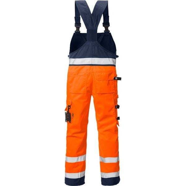 Fristads High Vis Bib & Brace Overalls 1014