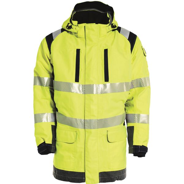 Tranemo 5119 Lined High Vis Yellow Arc Jacket
