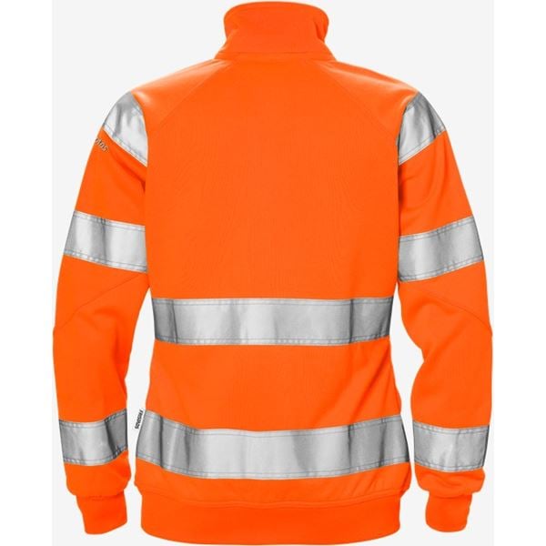 Fristads 7427 High Vis Womans sweat jacket