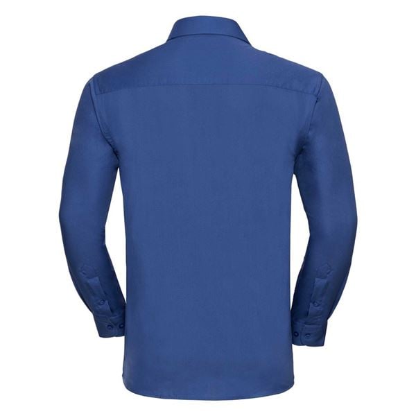 Russell 936M long sleeve 100% cotton shirt