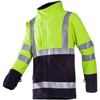 Sioen Durango Green Mens Work Fleece Cold Protection Windbreaker Jacket Workwear