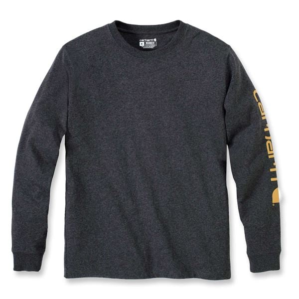 Carhartt Relaxed Fit Long Sleeve Logo T-shirt