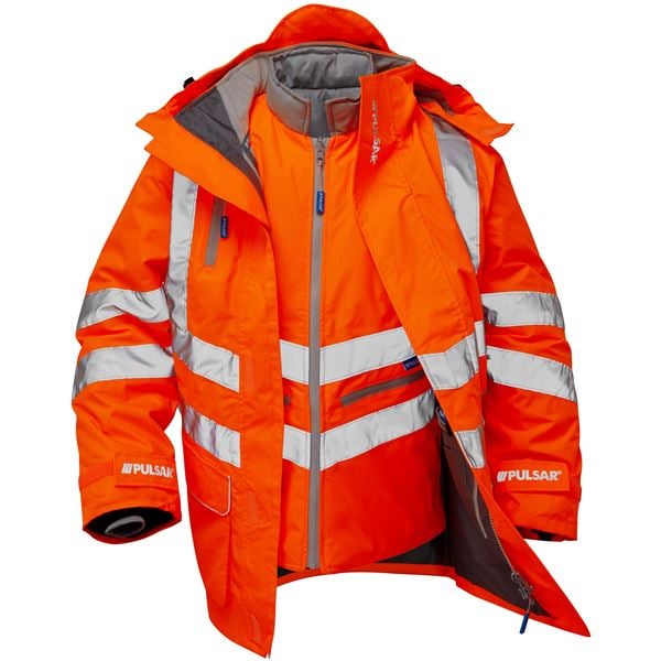 Pulsarail PR497 High Vis 7in1 Storm Coat