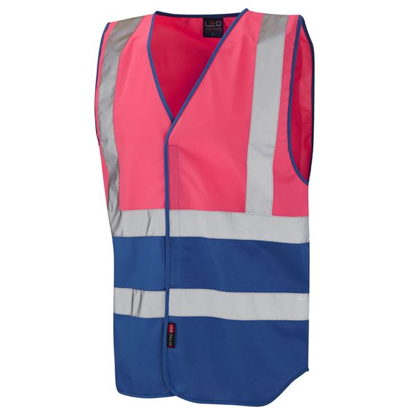 Leo Pilton W05 Coloured Reflective Waistcoat
