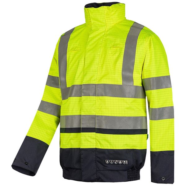 Sioen Waddington 9495 Multi Norm Yellow High Vis Jacket