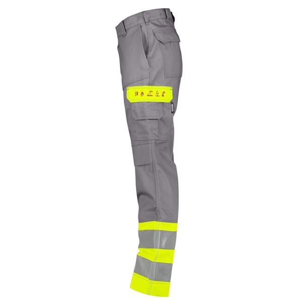 Dassy Lenox High Vis Yellow Multi-Norm Work Trousers