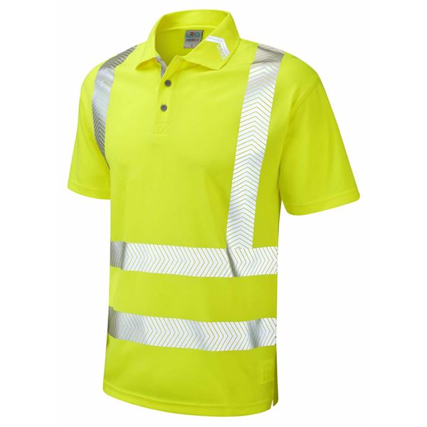 Leo P09 Broadsands High Vis Polo Shirt