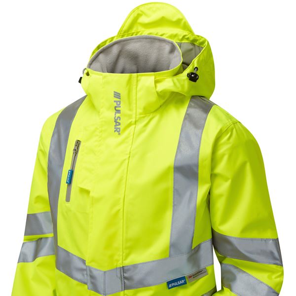 Pulsar P421 High Vis Unlined Storm Coat