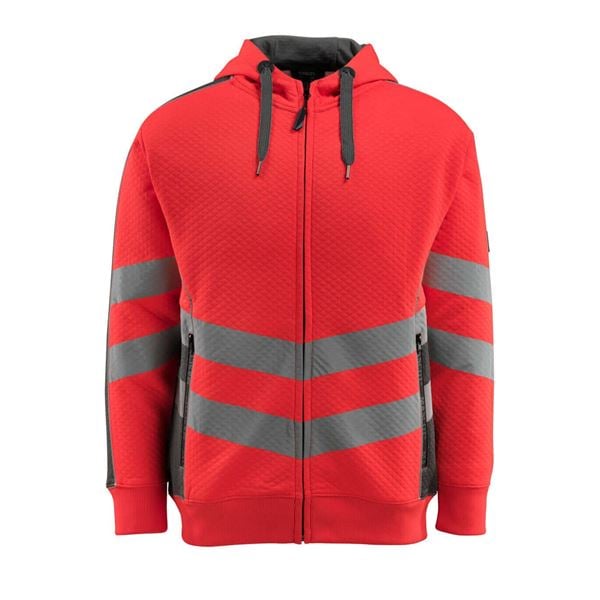 Mascot 50138 Zipped Hi-Vis Hoodie