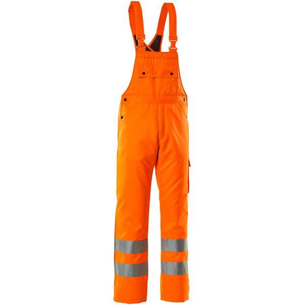 Mascot 00592 Hi-Vis Orange Winter Bib & Brace