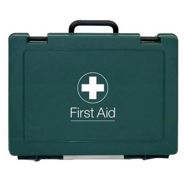 Ten Person Travel First Aid Kit Box and Bracket