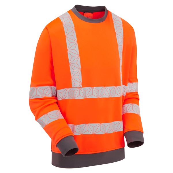 Pulsar RCT807 React High Vis Orange Sweatshirt 