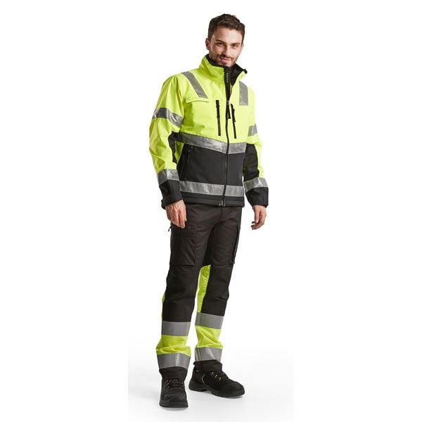 Blaklader 4900 High Vis Softshell Jacket