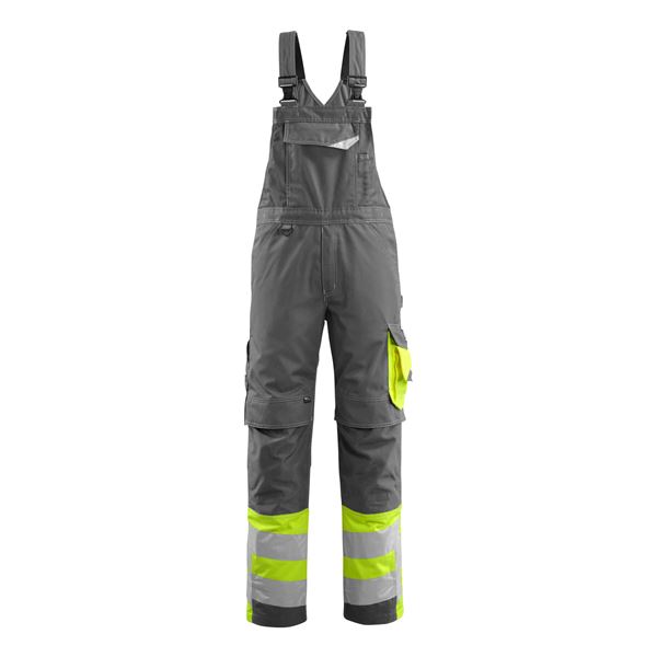 Mascot 15669 Hi-Vis Bib & Brace Overalls