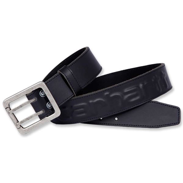 Carhartt Leather Belt With Raised Logo