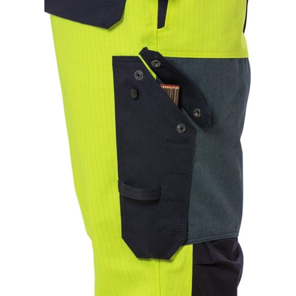 Fristads 1584 High Vis Arc Bib and Brace Overalls