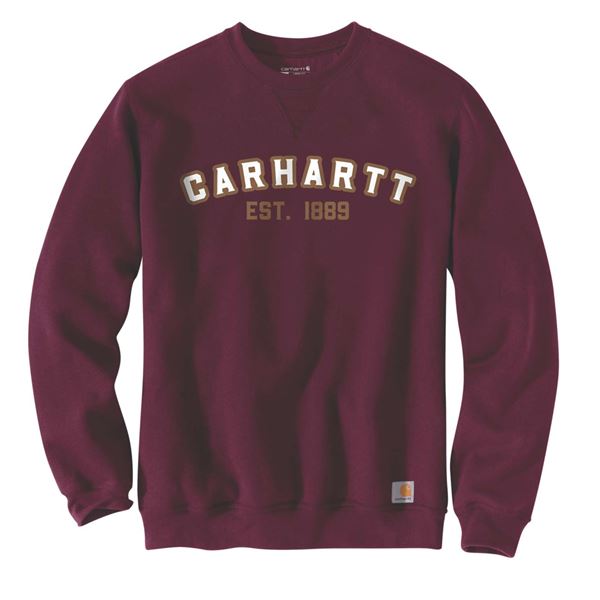 Carhartt Block Logo Sweatshirt