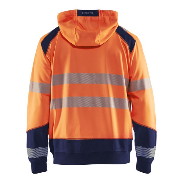 Blaklader 3546 High Vis Hooded Sweatshirt